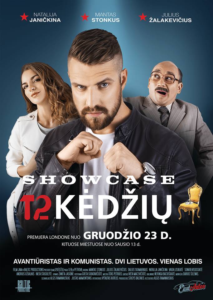 Naujo lietuviško filmo - "12 kėdžių" - premjera Londone